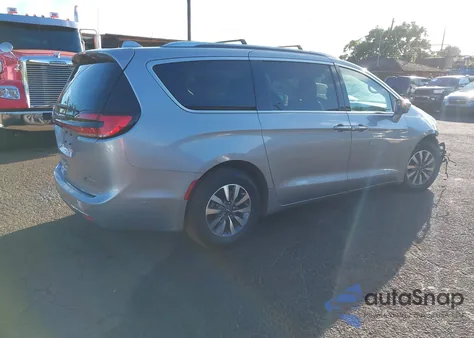 2021 Chrysler Pacifica Hybrid Touring L из США, поврежденный, VIN 2C4RC1L7XMR581385